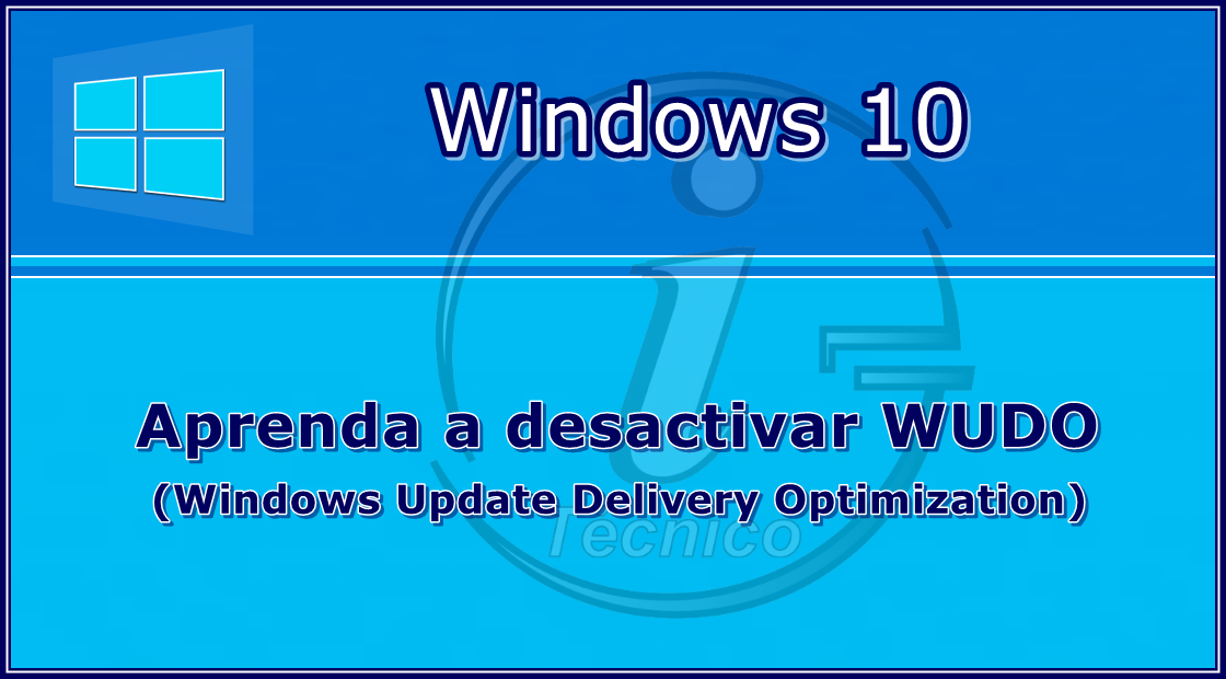 Aprenda a desactivar WUDO (Windows Update Delivery Optimization)