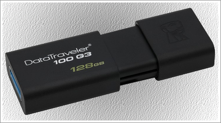 Pen Kingston DataTraveler 100 G3 128GB USB3.0