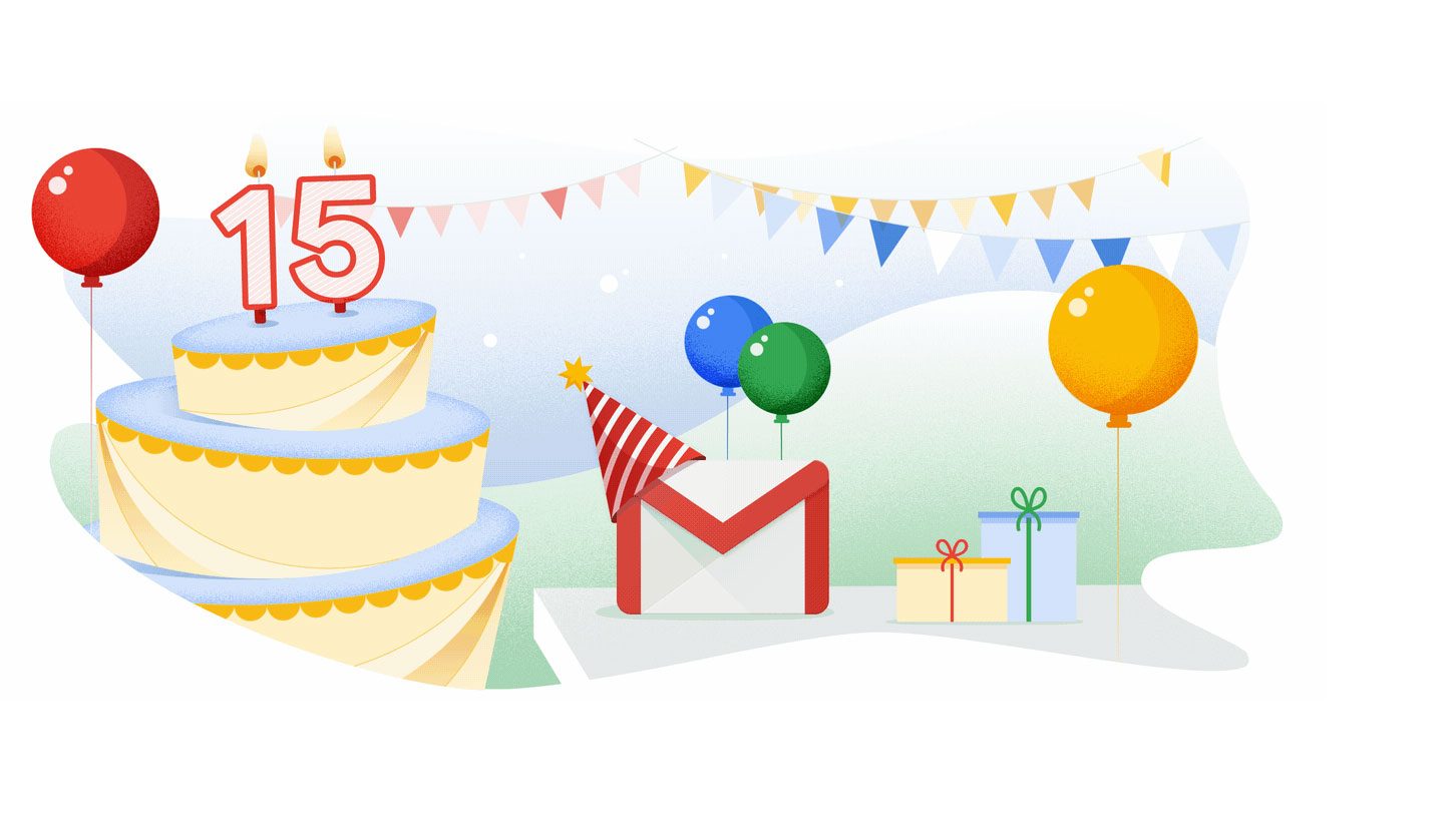 Gmail - 15 anos