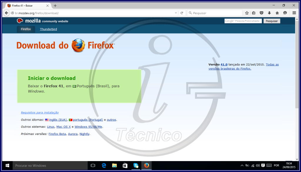 Firefox Onde encontrar versões antigas?