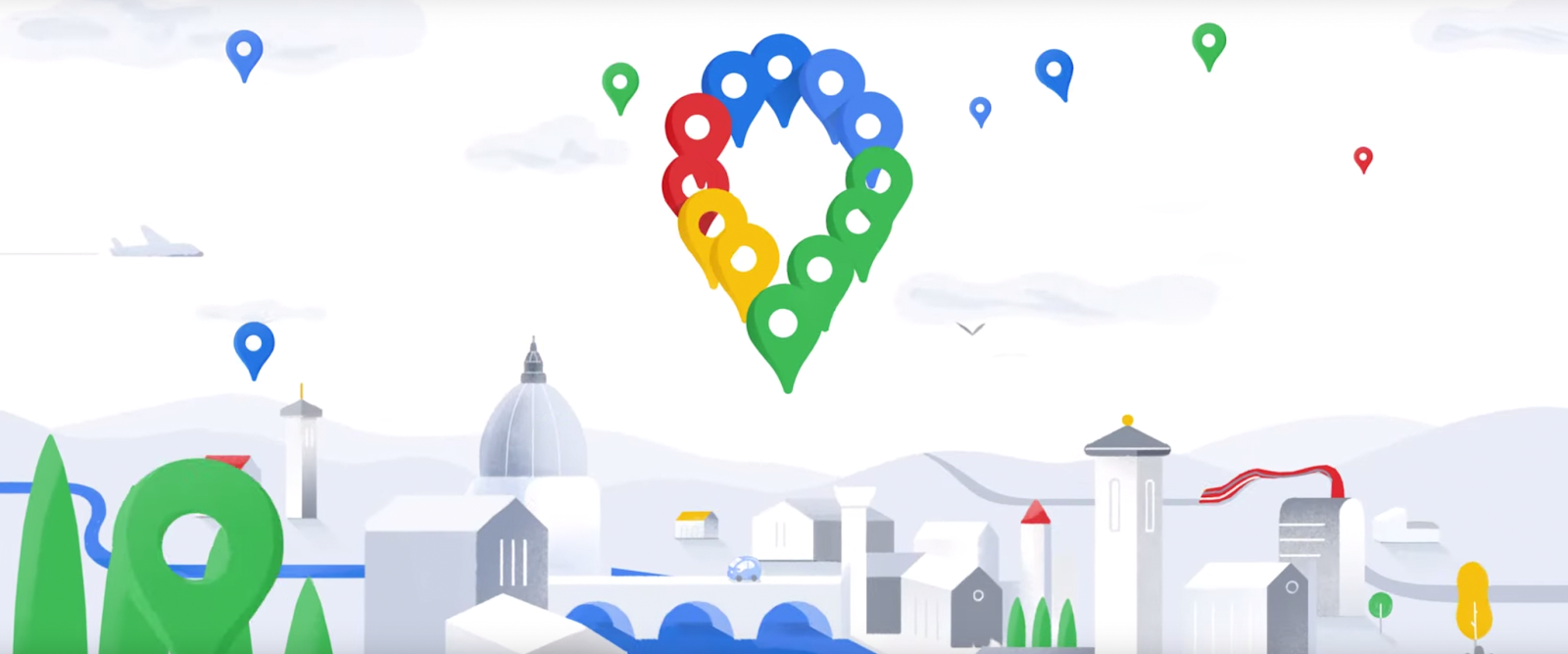 Google Maps - 15 anos - novo PIN