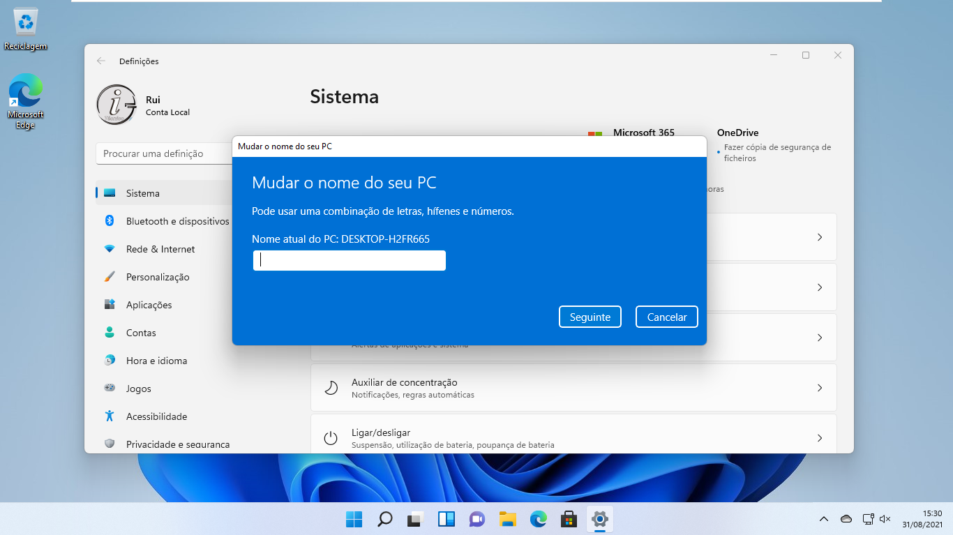 Windows 11 - Mudar o nome do computador 002