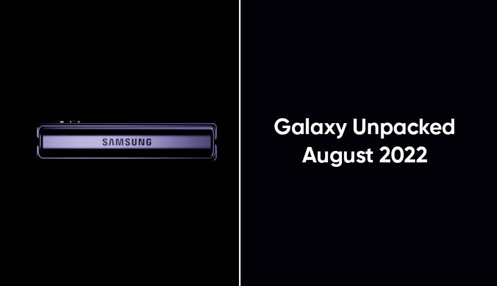 Samsung Galaxy Unpacked Agosto 2022