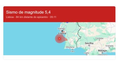 Sismo - Portugal