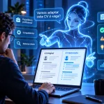 Inteligência Artificial a ajudar na adaptação de um CV