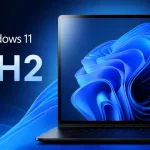 Windows 11 26H2 apresentado num computador portátil.