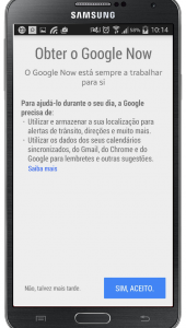 Assistente Google - versão antiga