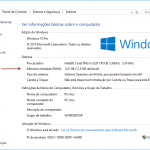 Memória RAM Windows 10 pt-PT